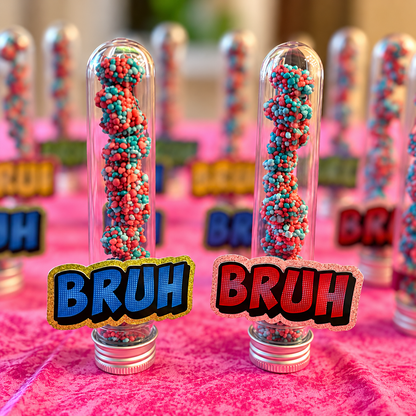 Custom Nerd Clusters Candy Tubes: Any Theme