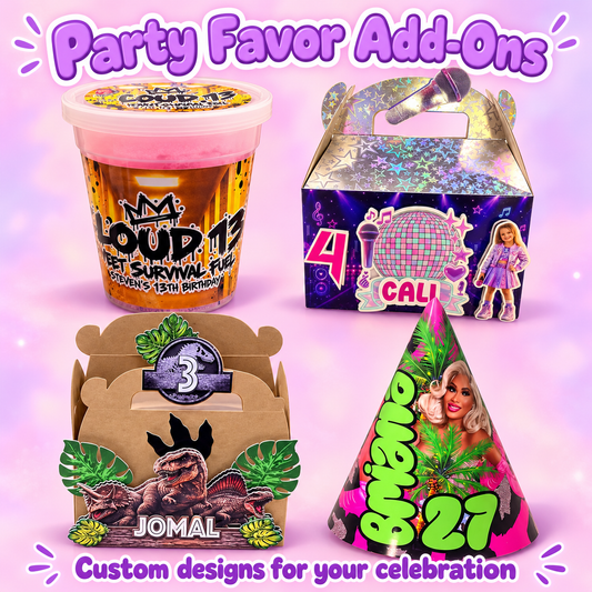 Premium Party Favor Add-Ons