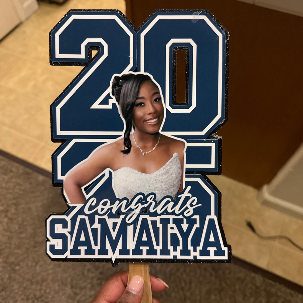 Graduation Fans | Custom Photo Graduation Fans | Personalized Grad Keepsake