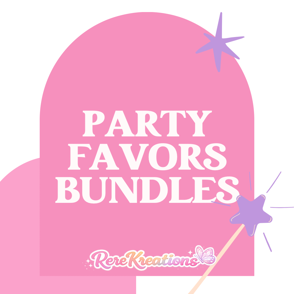 Ultimate Party Favor Bundle – Custom Party Set (Fully Assembled or DIY)