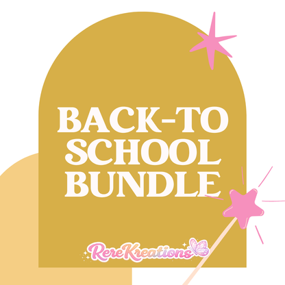 Personalized Back-to-School Bundle