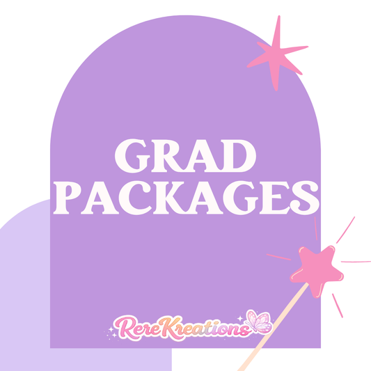 Custom Graduation Packages 2026 | Shirts, Fans, Buttons, Grad Books & More