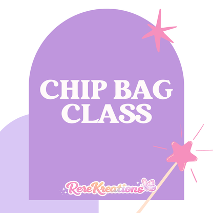 1:1 Chip Bag Master Class (Beginner Friendly)