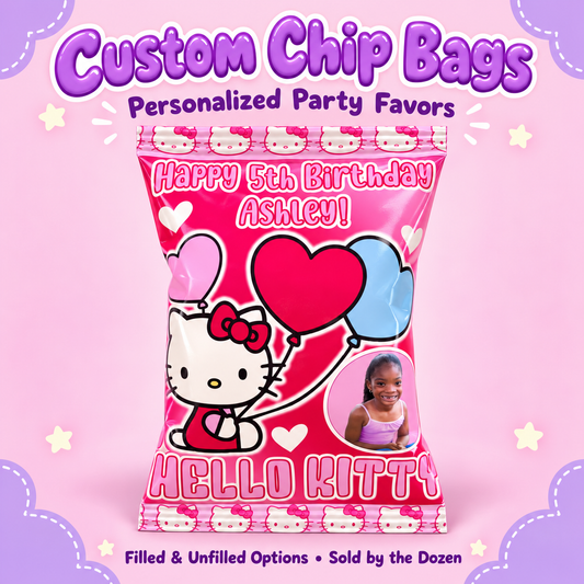 Custom Chip Bags – Personalized Party Favors for Any Occasion